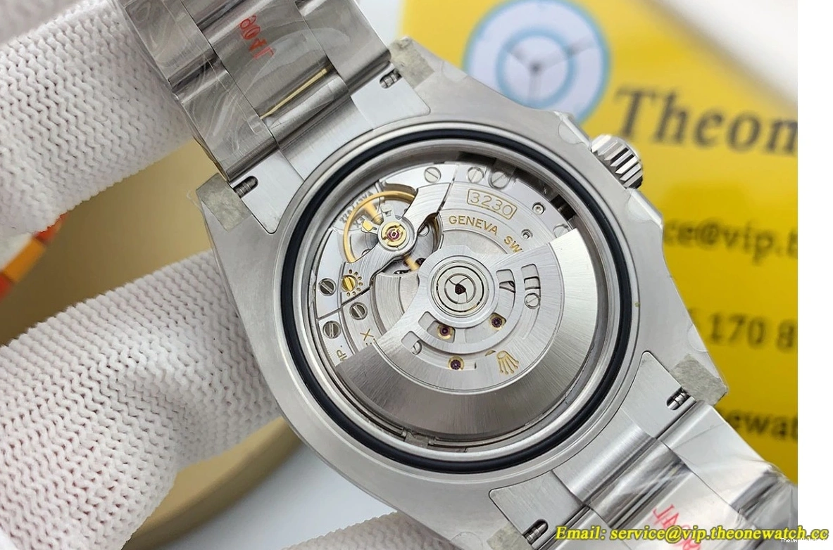 SS Clean Airking 40mm 126900 SS Black SH3230 Num 0520